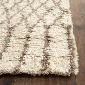 Casablanca Shag Hand-Tufted Rug in Luxurious New Zealand Wool & Cotton for Elegant Home Décor