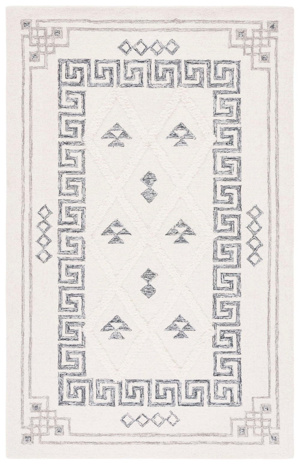 Safavieh Casablanca 989 Hand Tufted 80% Wool/20% Cotton Bohemian Rug CSB989A-8