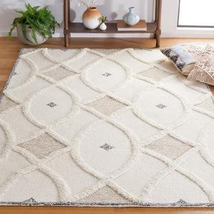 Safavieh Casablanca 991 Hand Tufted 80% Wool/20% Cotton Bohemian Rug CSB991A-6SQ