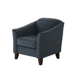 Fusion 452-C Transitional Accent Chair 452-C Theron Indigo Accent Chair