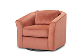 Fusion 53-02S Transitional Swivel Chair 53-02S Geordie Clay
