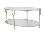 Zeugma CT301 Silver Oval Coffee Table