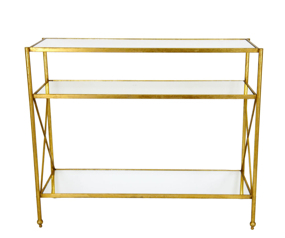 Zeugma CT311 Gold Console Table