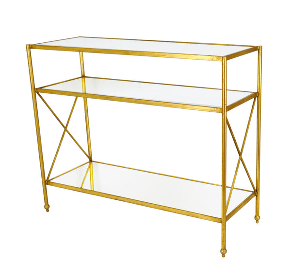 Zeugma CT311 Gold Console Table
