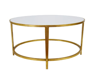 Zeugma CT324 Gold Round Coffee Table