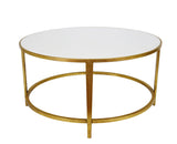 Zeugma CT324 Gold Round Coffee Table