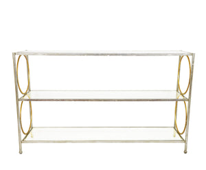 Zeugma CT331 Silver & Gold Console