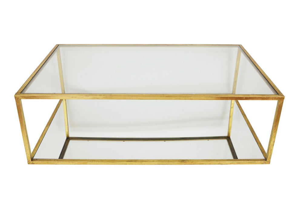 Zeugma CT350 Gold Rectangle Coffee Table