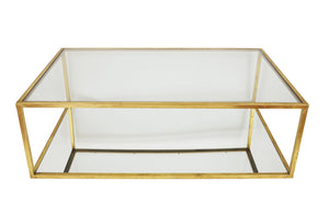 Zeugma CT350 Gold Rectangle Coffee Table