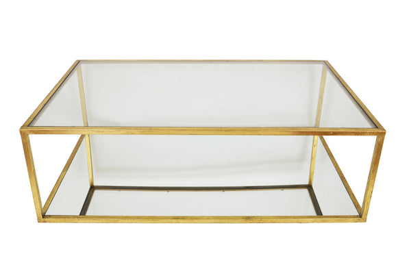 Zeugma CT350 Gold Rectangle Coffee Table