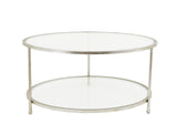 Zeugma CT360 Silver Round Coffee Table