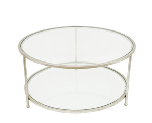 Zeugma CT360 Silver Round Coffee Table