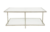 Zeugma CT362 Silver Rectangle Coffee Table