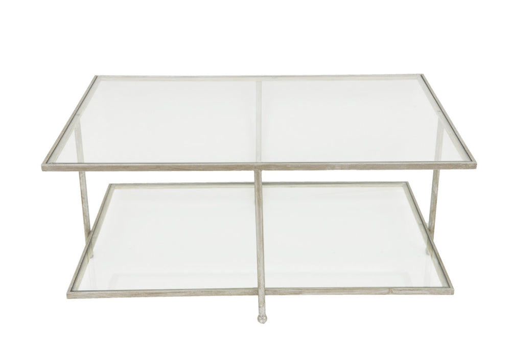 Zeugma CT362 Silver Rectangle Coffee Table