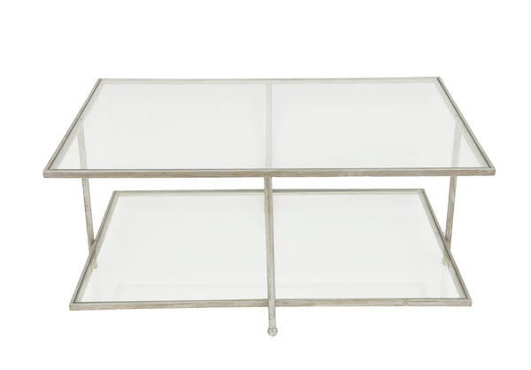 Zeugma CT362 Silver Rectangle Coffee Table