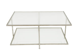 Zeugma CT362 Silver Rectangle Coffee Table