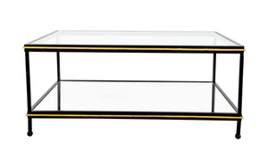 Zeugma CT377 Black and Gold Coffee Table