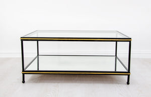 Zeugma CT377 Black and Gold Coffee Table