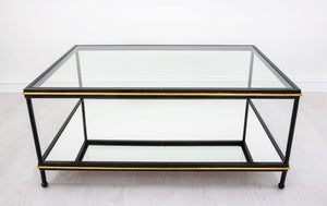 Zeugma CT377 Black and Gold Coffee Table