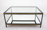 Zeugma CT377 Black and Gold Coffee Table