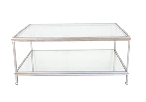 Zeugma CT377 Silver and Gold Coffee Table