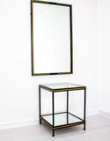 Zeugma CT378 Black and Gold Side Table