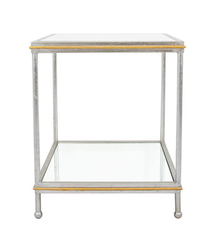 Zeugma CT378 Silver & Gold Side Table