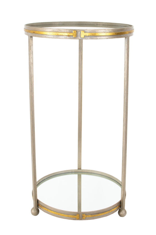 Zeugma CT380 Champagne& Gold Side Table