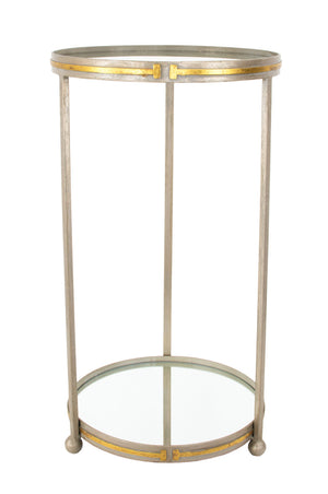 Zeugma CT380 Champagne& Gold Side Table