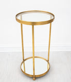 CT380 Gold Side Table