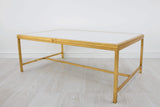 Zeugma CT390 Gold Rectangular Coffee Table