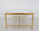 Zeugma CT390 Gold Rectangular Coffee Table