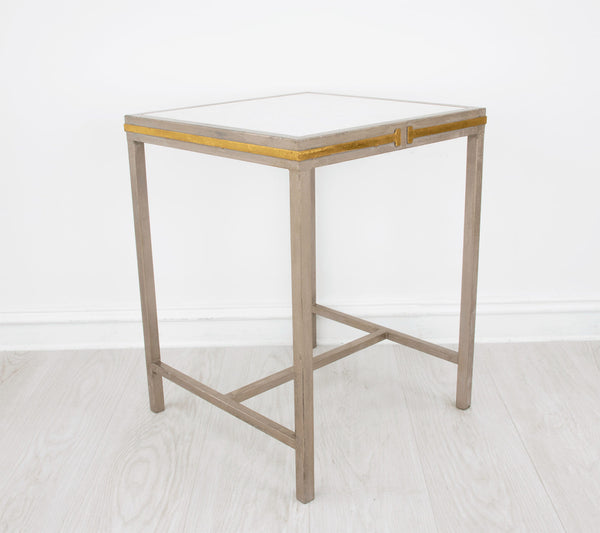 Zeugma CT391 Champagne & Gold Side Table