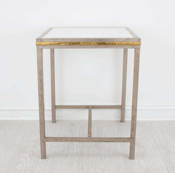 Zeugma CT391 Champagne & Gold Side Table