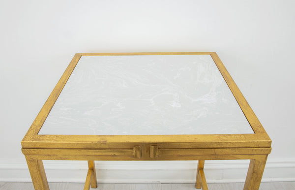 Zeugma CT391 Gold Side Table