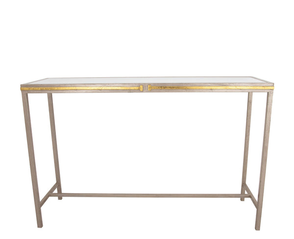 Zeugma CT392 Champagne & Gold Console Table