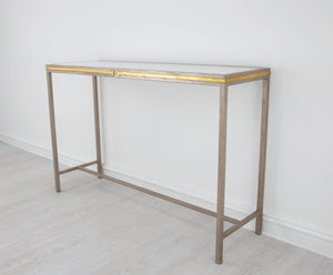 Zeugma CT392 Champagne & Gold Console Table