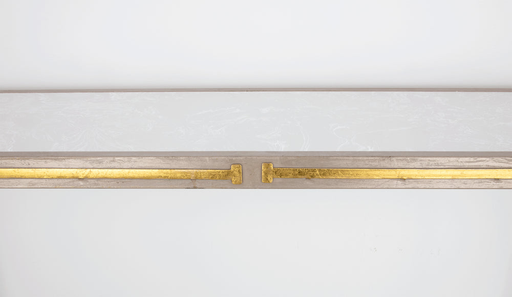 Zeugma CT392 Champagne & Gold Console Table