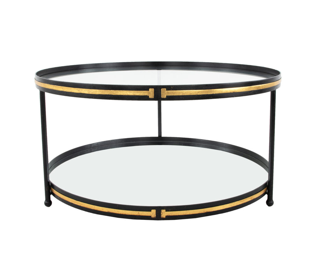 Zeugma CT393 Black & Gold Coffee Table
