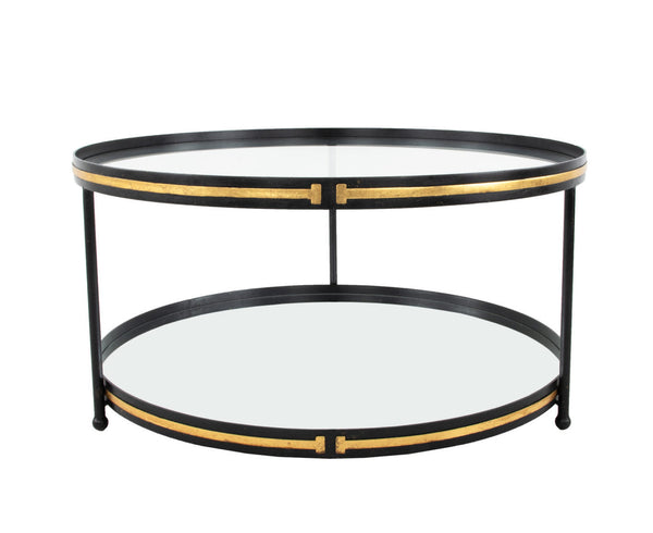 Zeugma CT393 Black & Gold Coffee Table