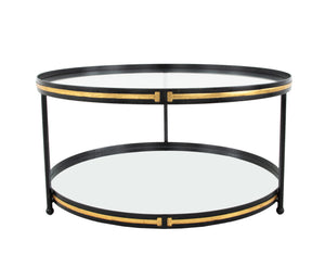 Zeugma CT393 Black & Gold Coffee Table