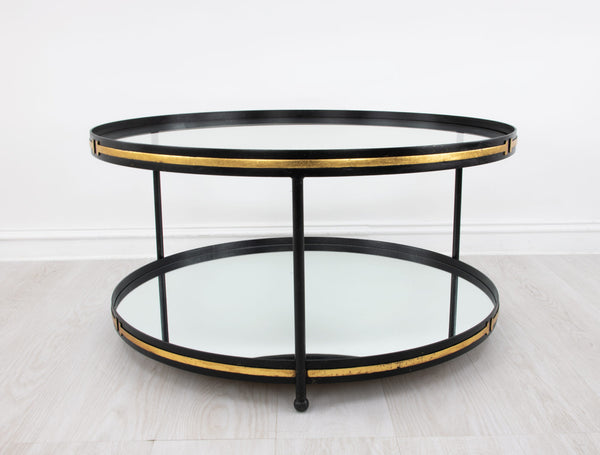 Zeugma CT393 Black & Gold Coffee Table