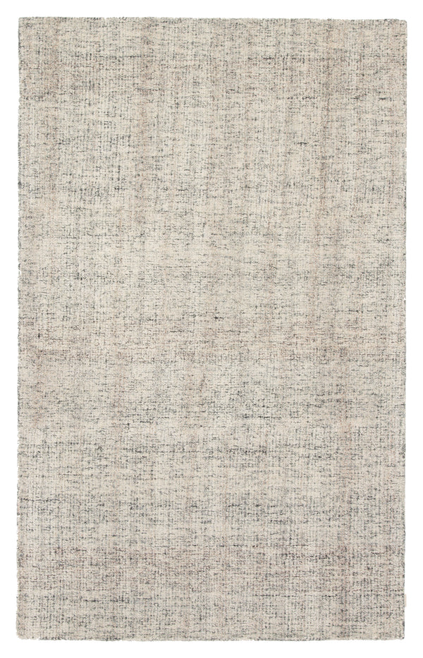 Jaipur Living Ritz Handmade Solid Gray/ Ivory Area Rug (8'6"X11'6")