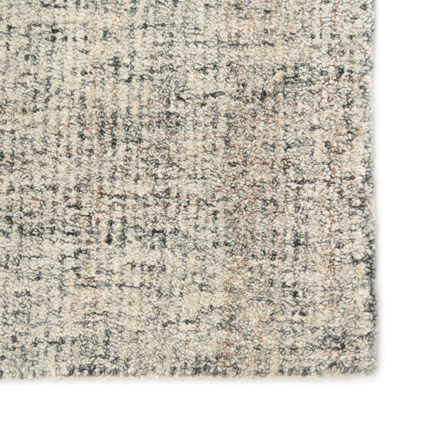 Jaipur Living Ritz Handmade Solid Gray/ Ivory Area Rug (8'6"X11'6")