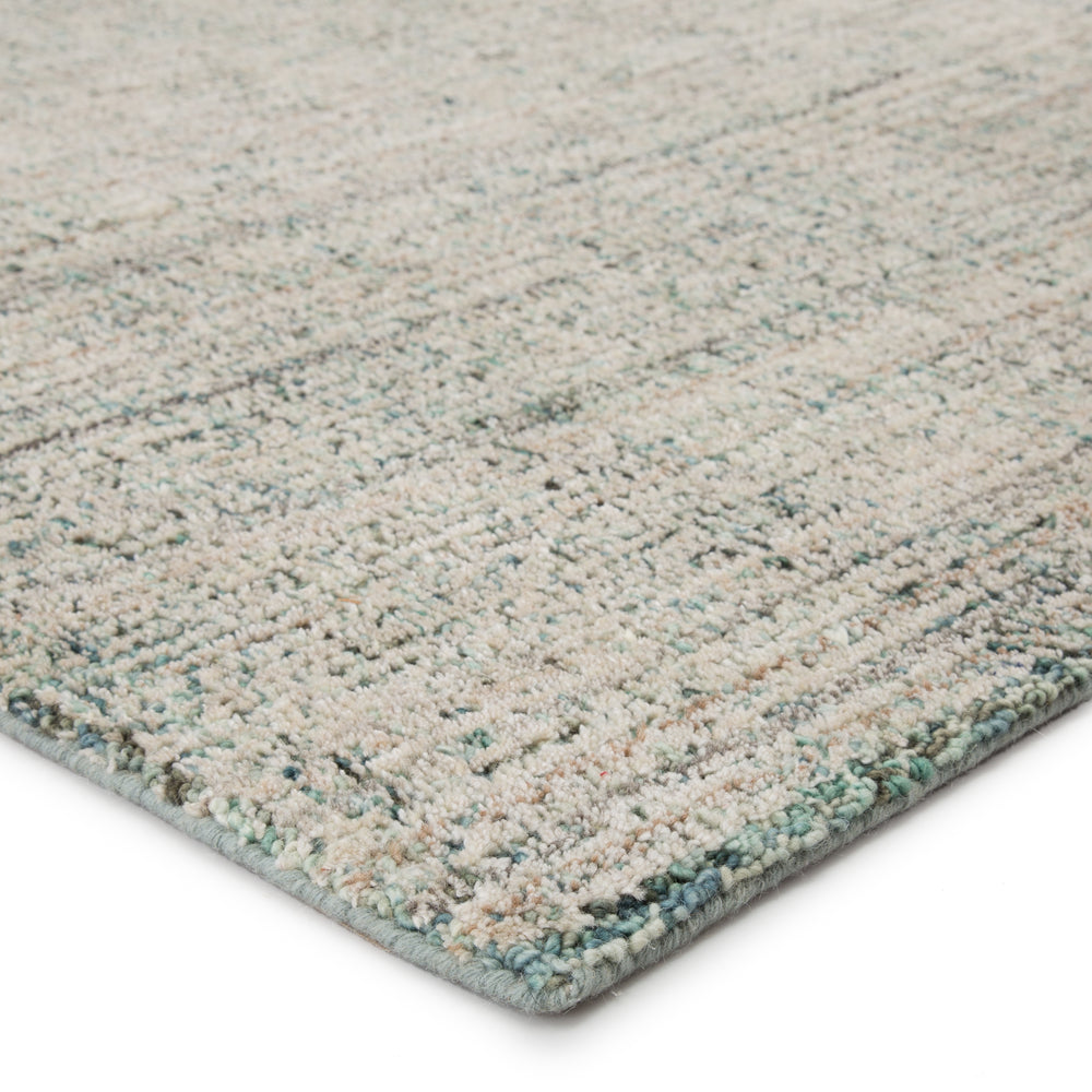 Jaipur Living Ritz Handmade Solid Turquoise/ Ivory Area Rug (8'6"X11'6")