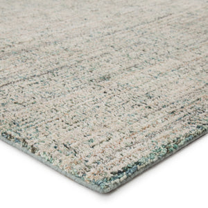 Jaipur Living Ritz Handmade Solid Turquoise/ Ivory Area Rug (8'6"X11'6")