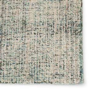 Jaipur Living Ritz Handmade Solid Turquoise/ Ivory Area Rug (8'6"X11'6")