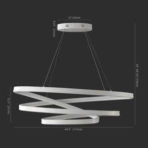 Safavieh Brianne Infinity Chandelier CTL1000B