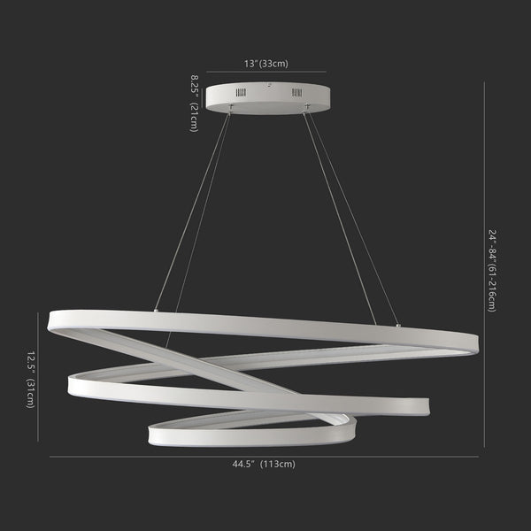 Safavieh Brianne Infinity Chandelier CTL1000B