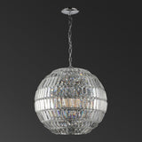 Safavieh Demarco Small Crystal Chandelier Chrome Metal / Crystal CTL1004A